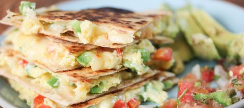 Low Carb, High Protein GET FIT Quesadilla