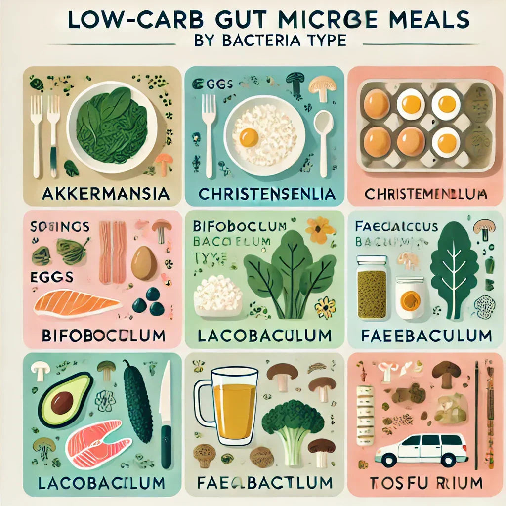 Insulin Friendly, Gut-Microbiome Friendly Meal Ideas
